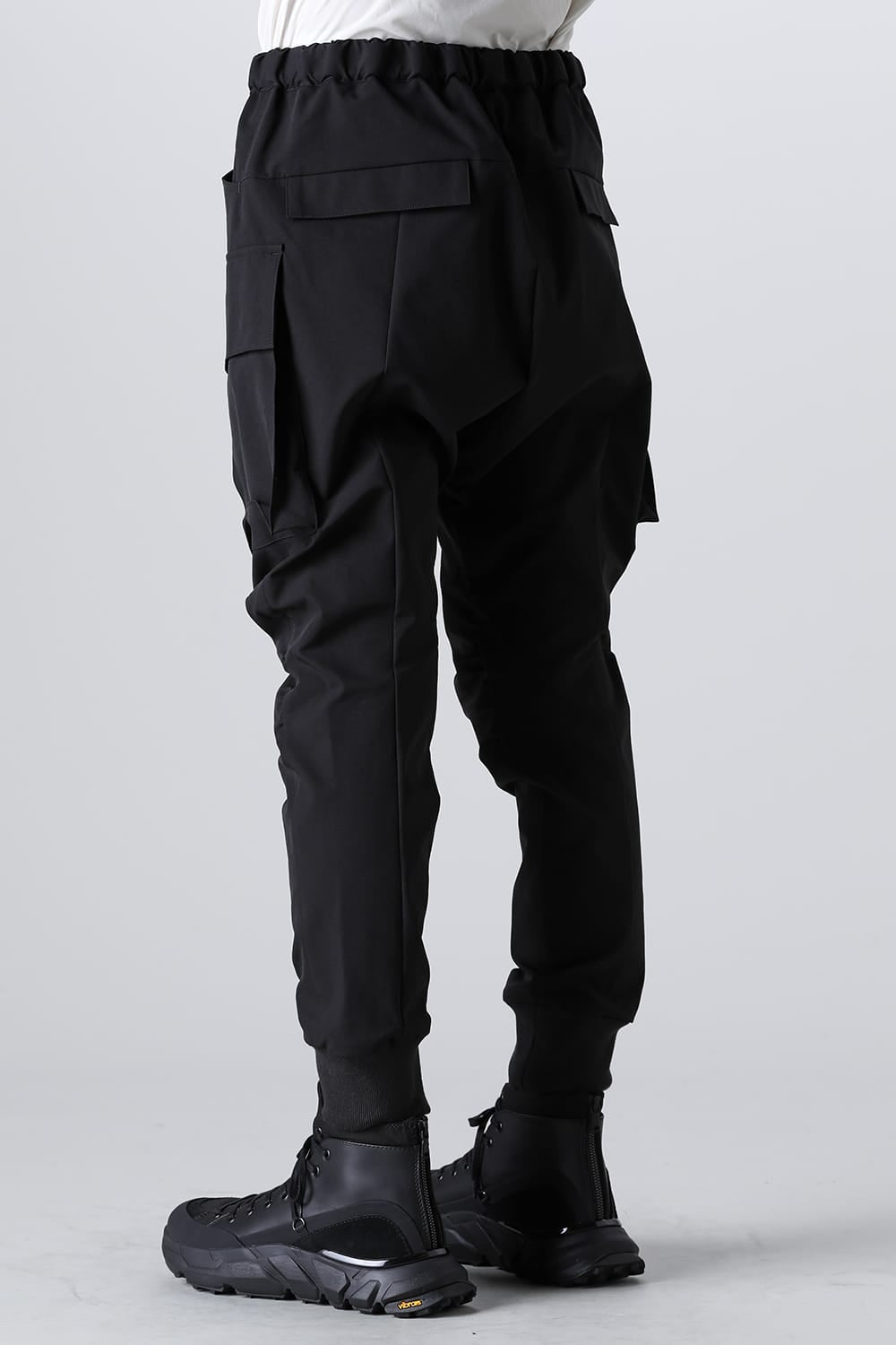 Water Repellency Cargo Pants Black