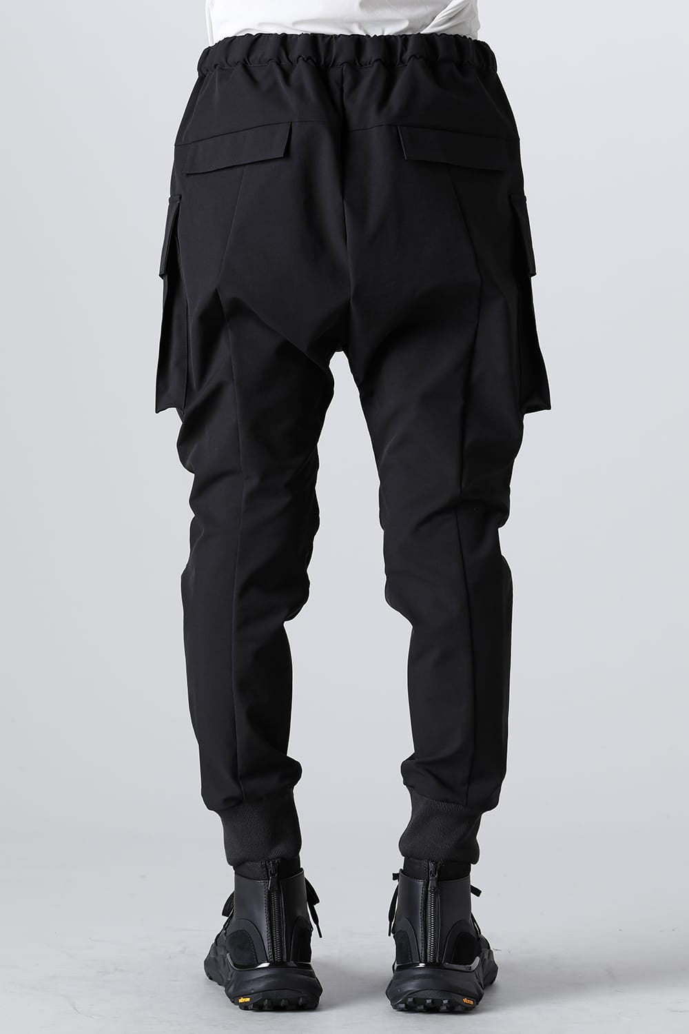 Water Repellency Cargo Pants Black