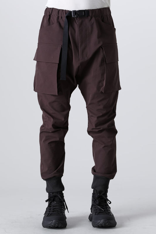 Water Repellency Cargo Pants Dark Brown