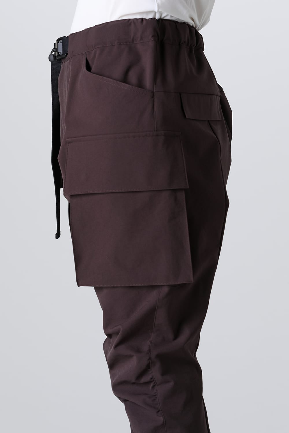 Water Repellency Cargo Pants Dark Brown