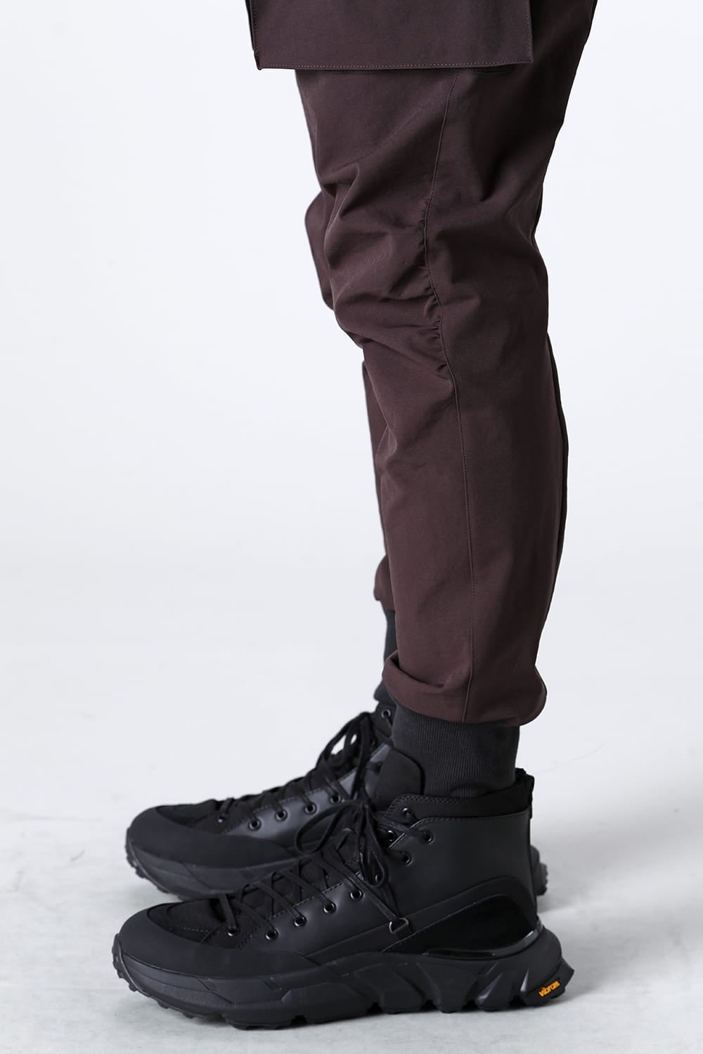 Water Repellency Cargo Pants Dark Brown