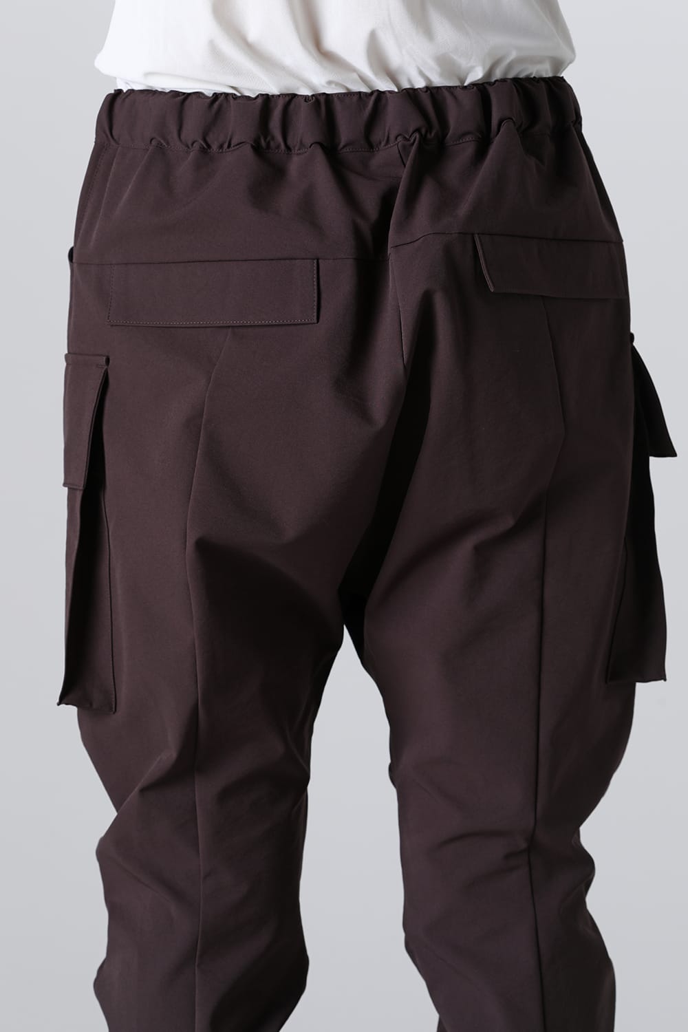 Water Repellency Cargo Pants Dark Brown