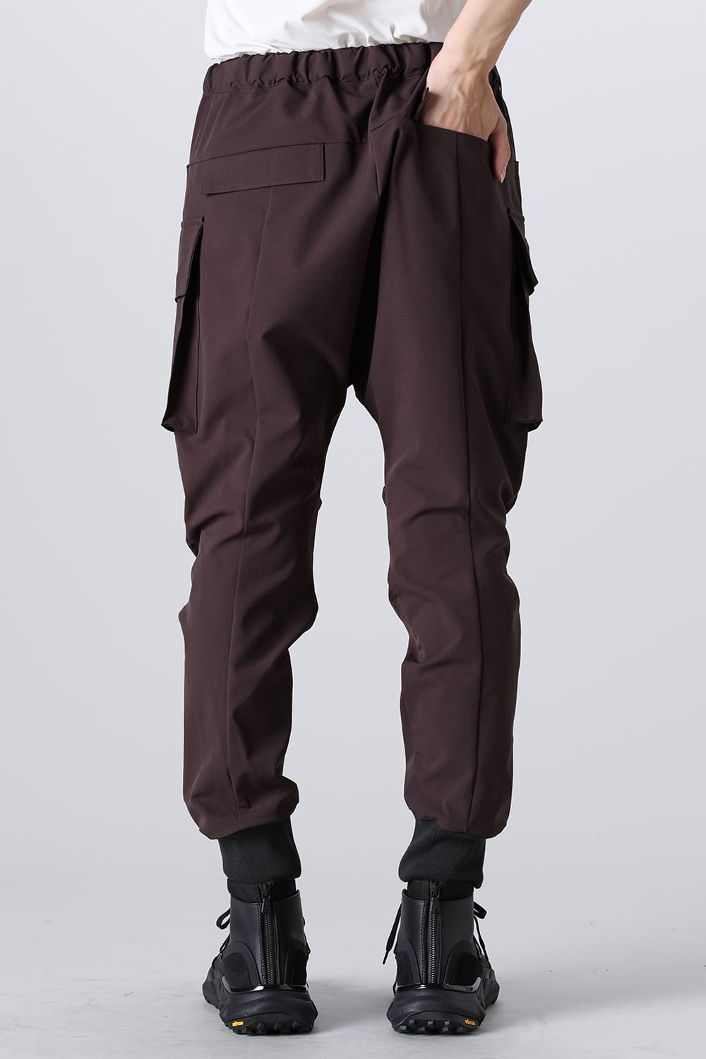 Water Repellency Cargo Pants Dark Brown