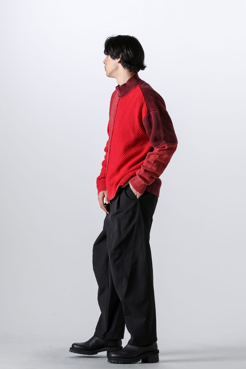 Water Repellency Wide Trousers