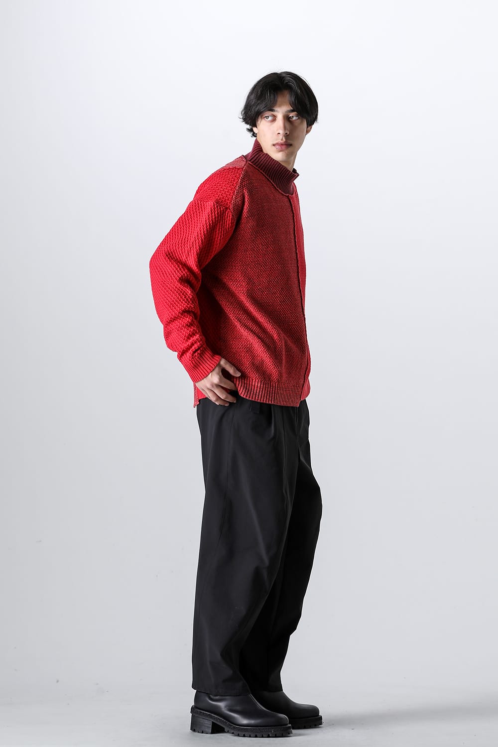 Water Repellency Wide Trousers