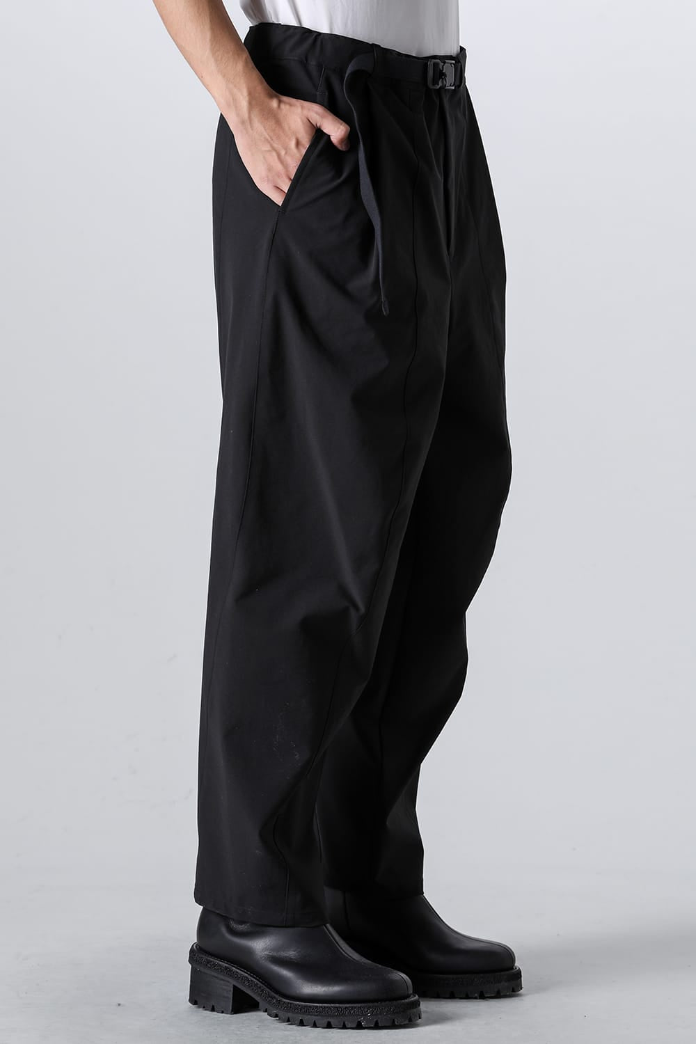 Water Repellency Wide Trousers