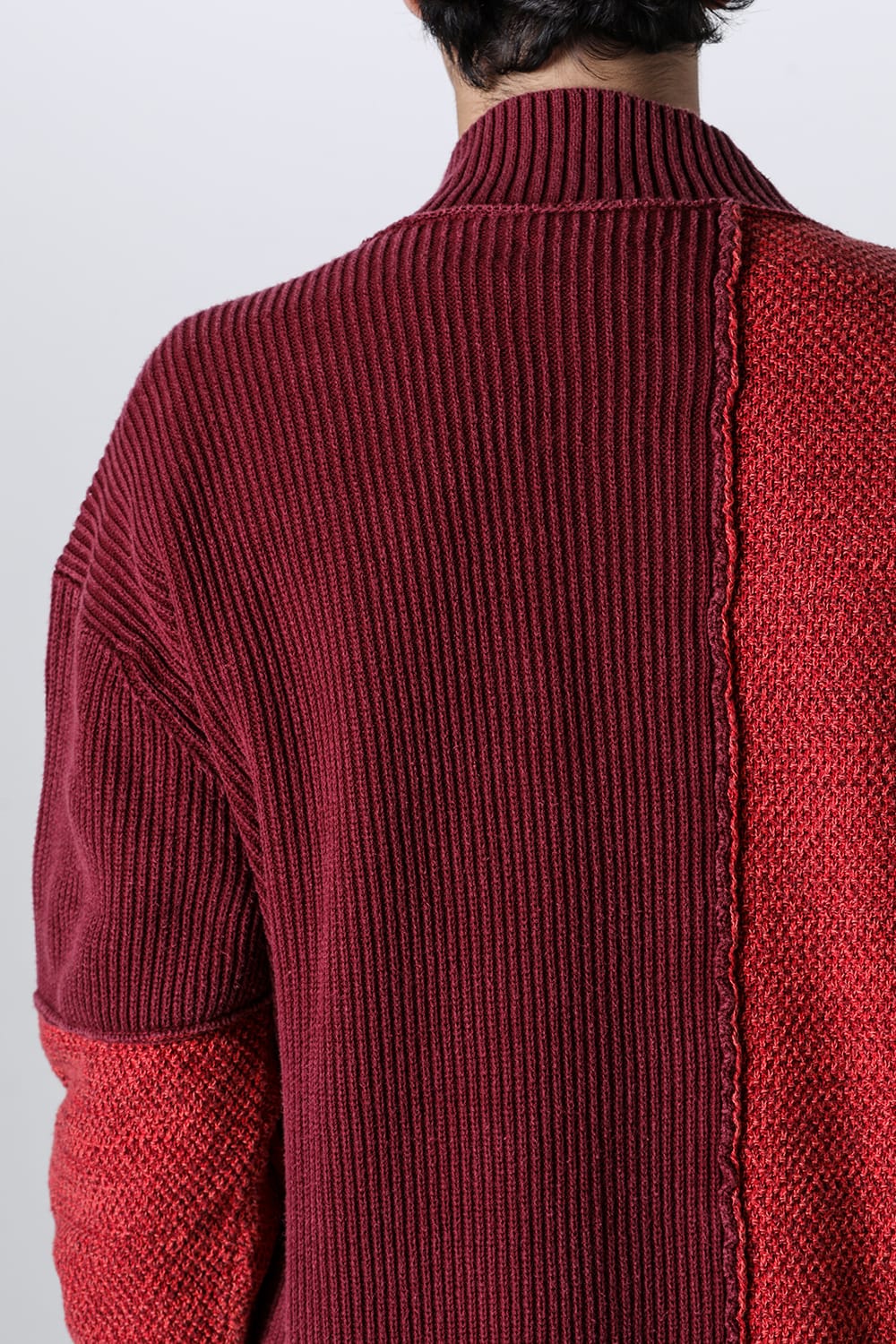 Fading Fragment Sweater Red