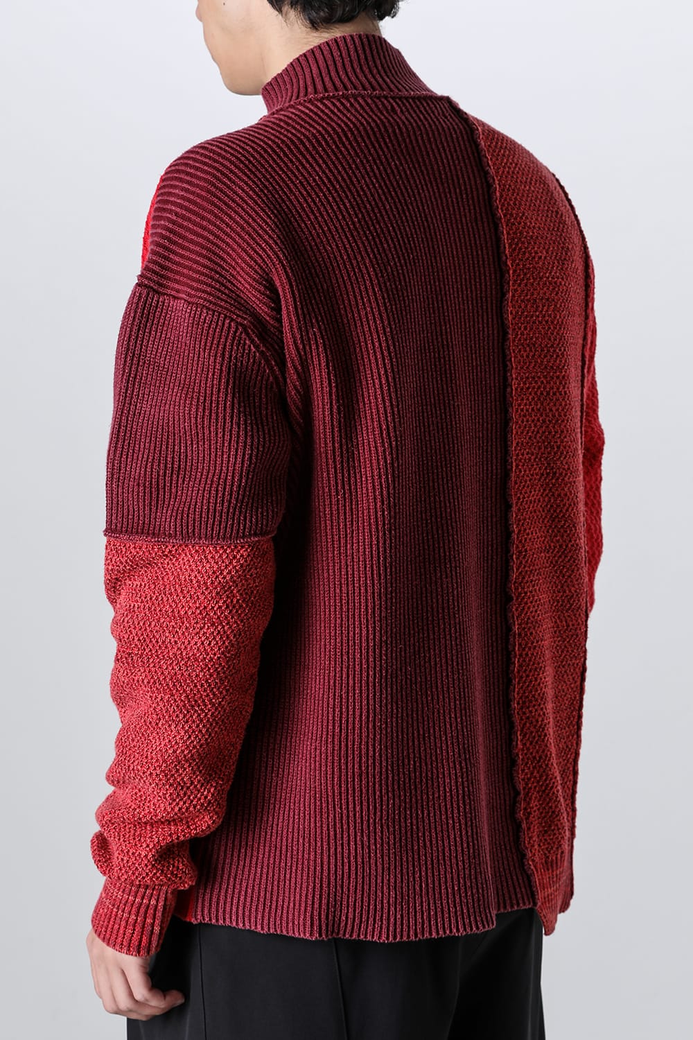 Fading Fragment Sweater Red