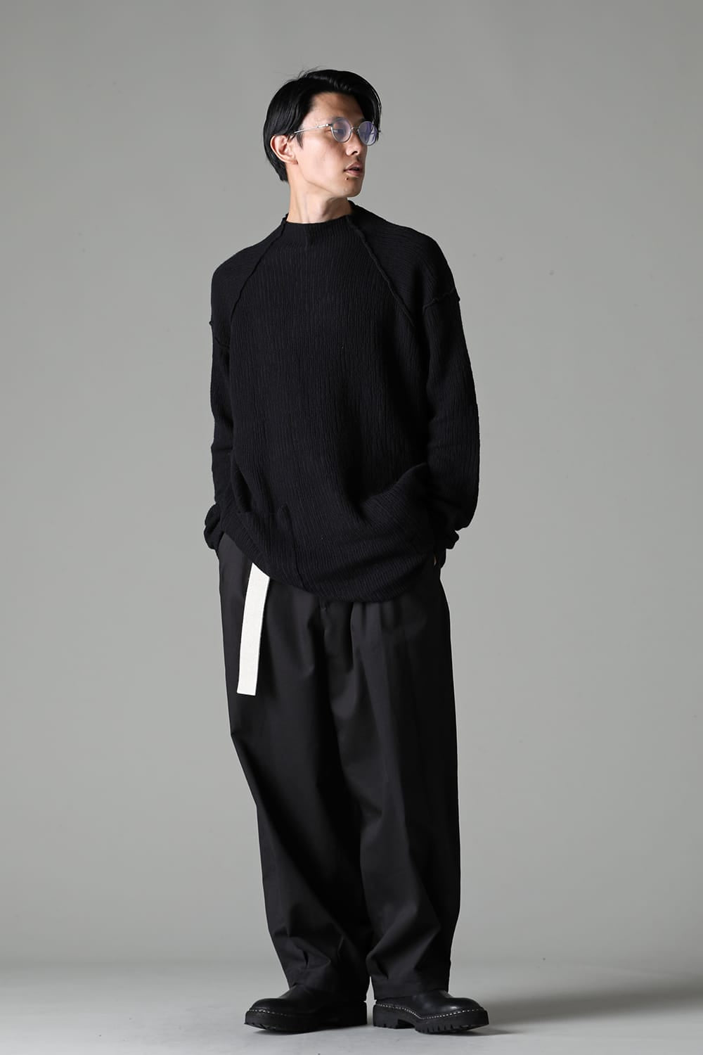 Cotton/Cashmere Sweater Black