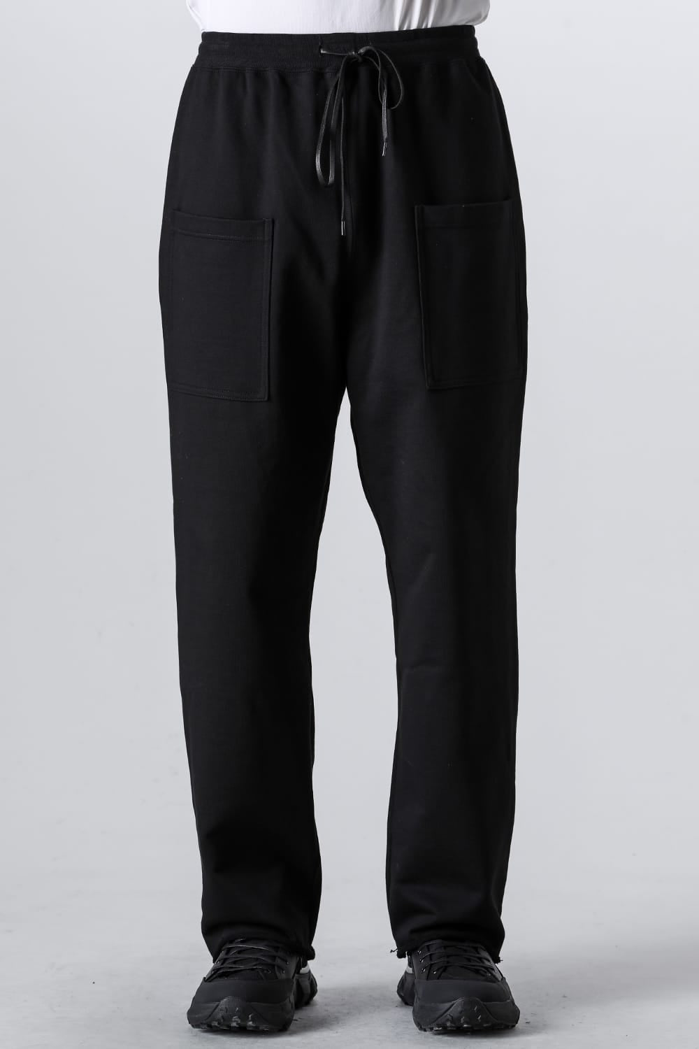 Sweat Wide Pants Black