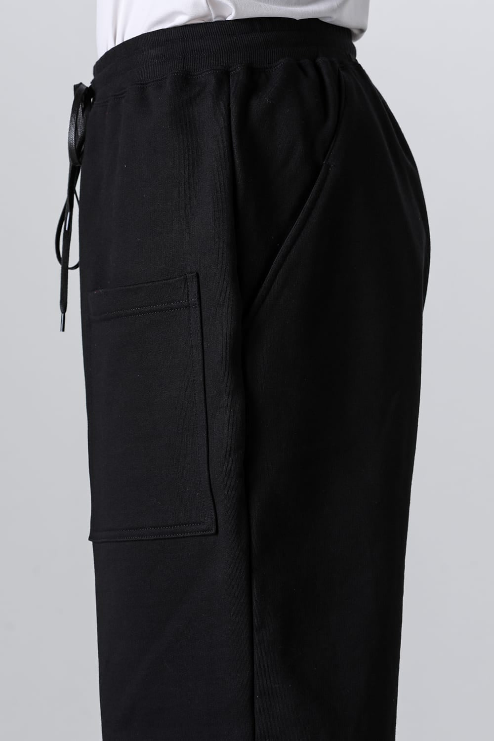 Sweat Wide Pants Black