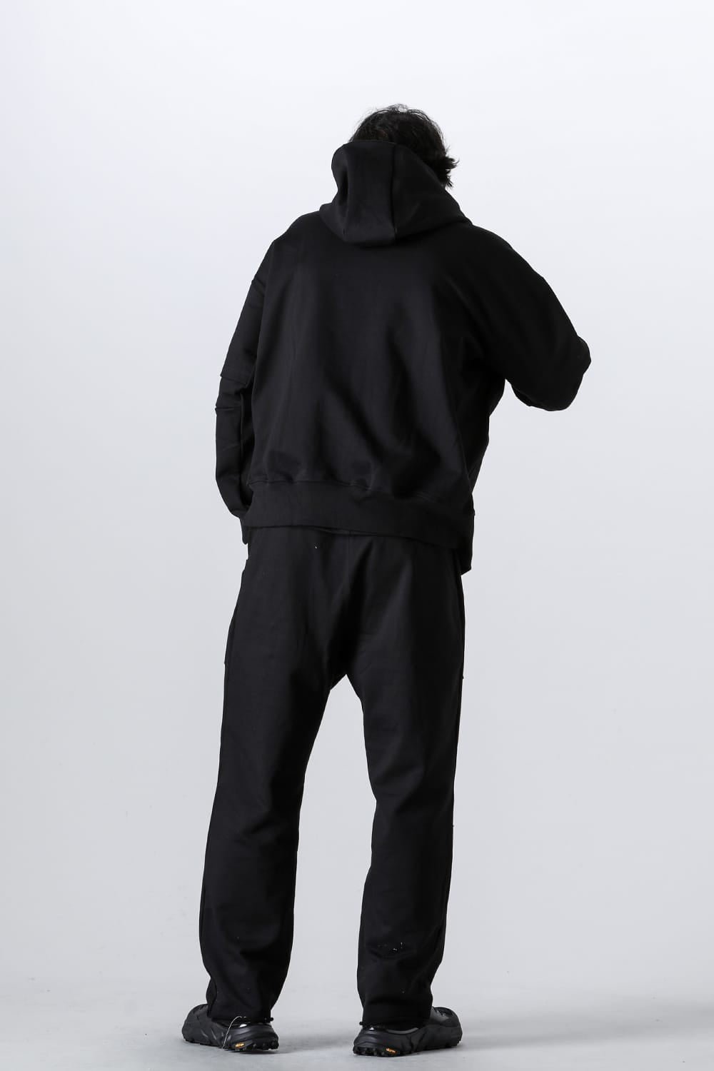 Sweat Wide Pants Black