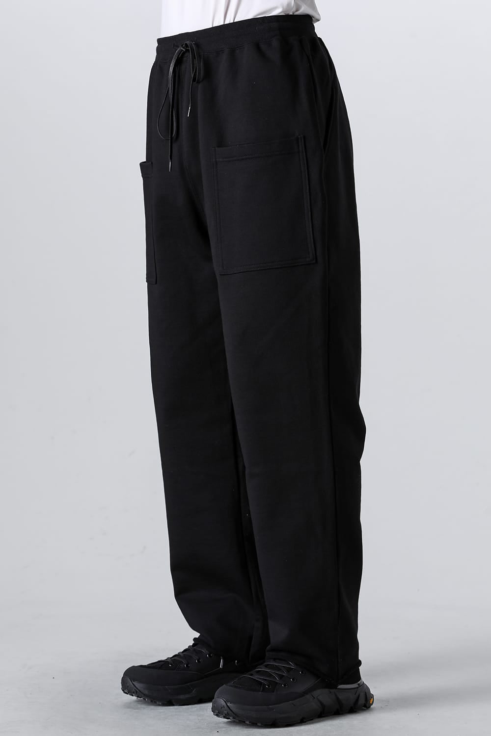 Sweat Wide Pants Black