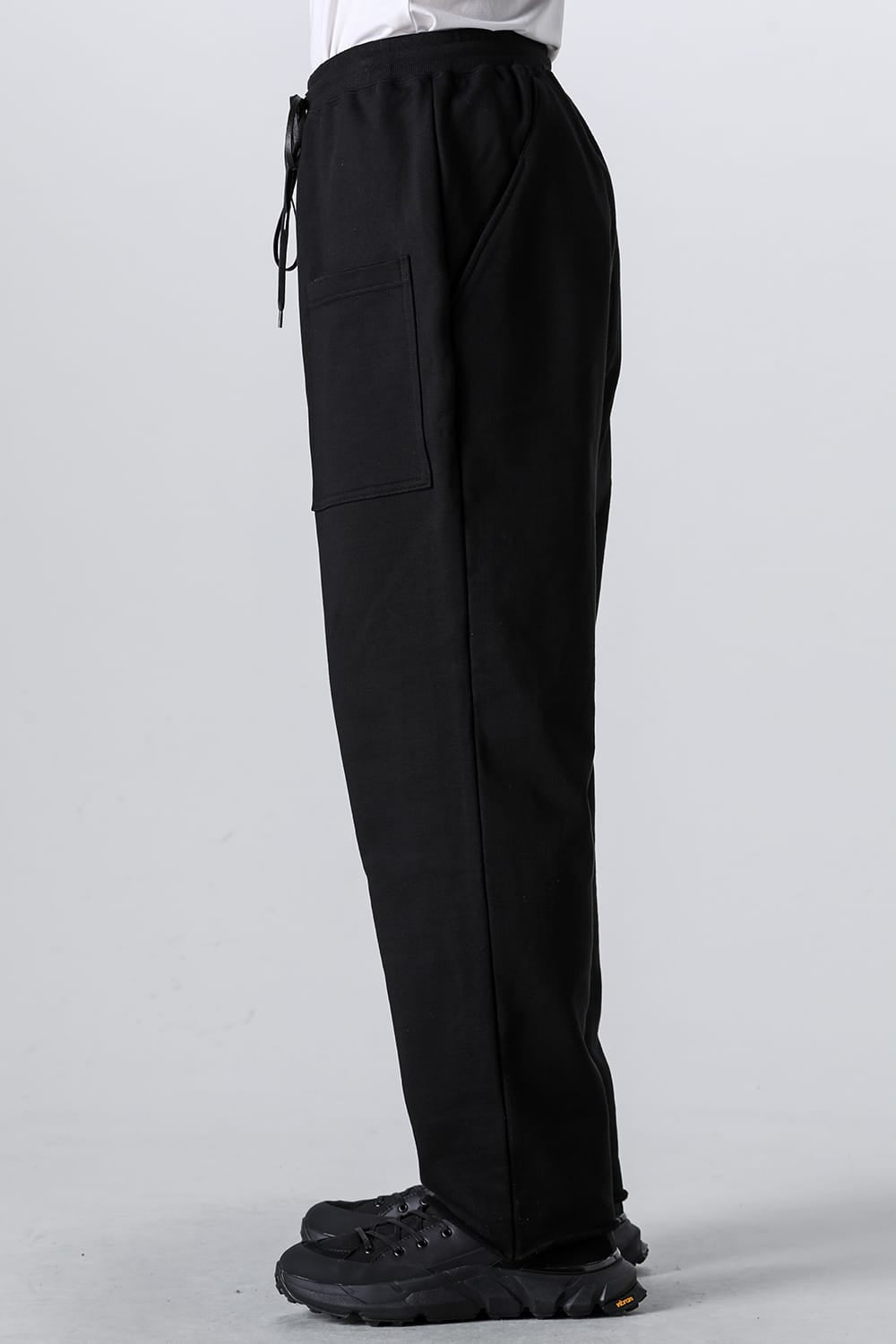 Sweat Wide Pants Black