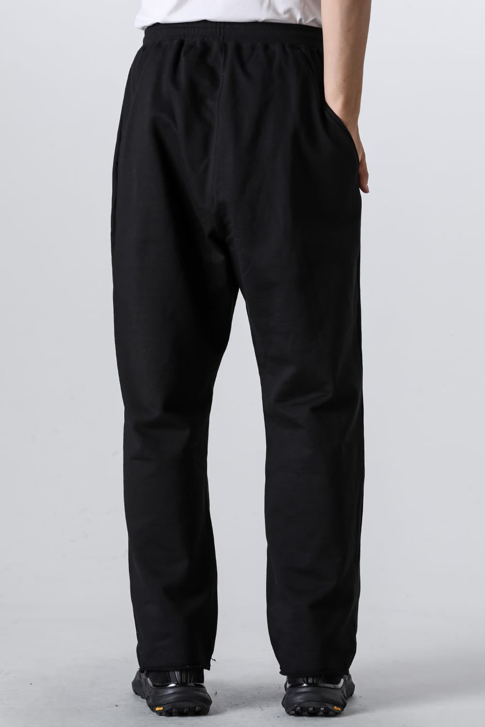 Sweat Wide Pants Black