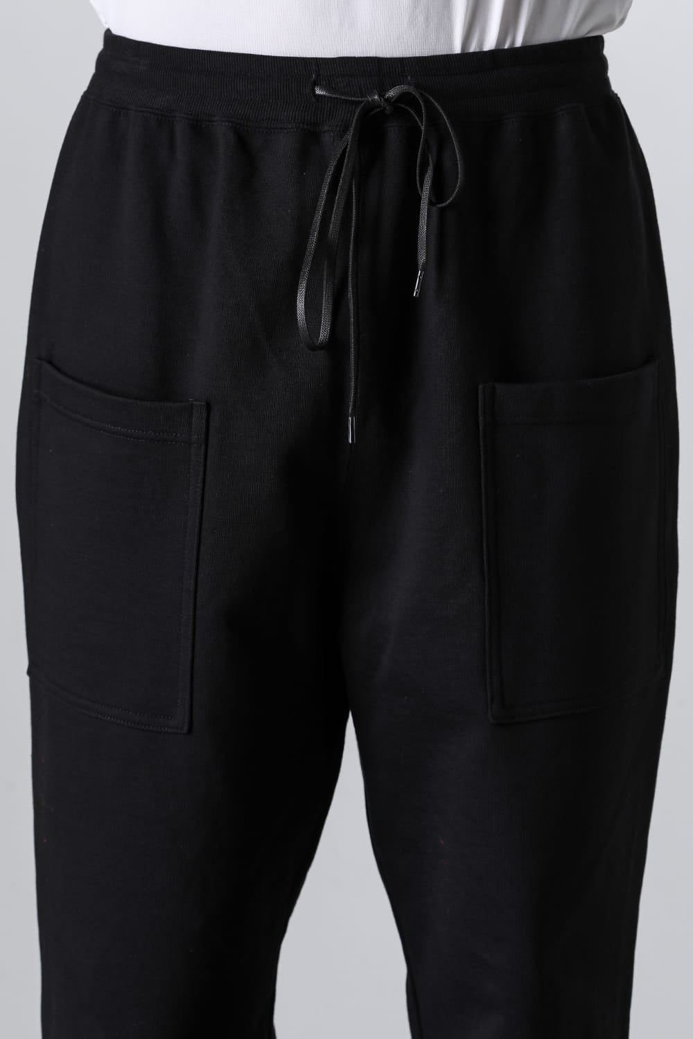 Sweat Wide Pants Black