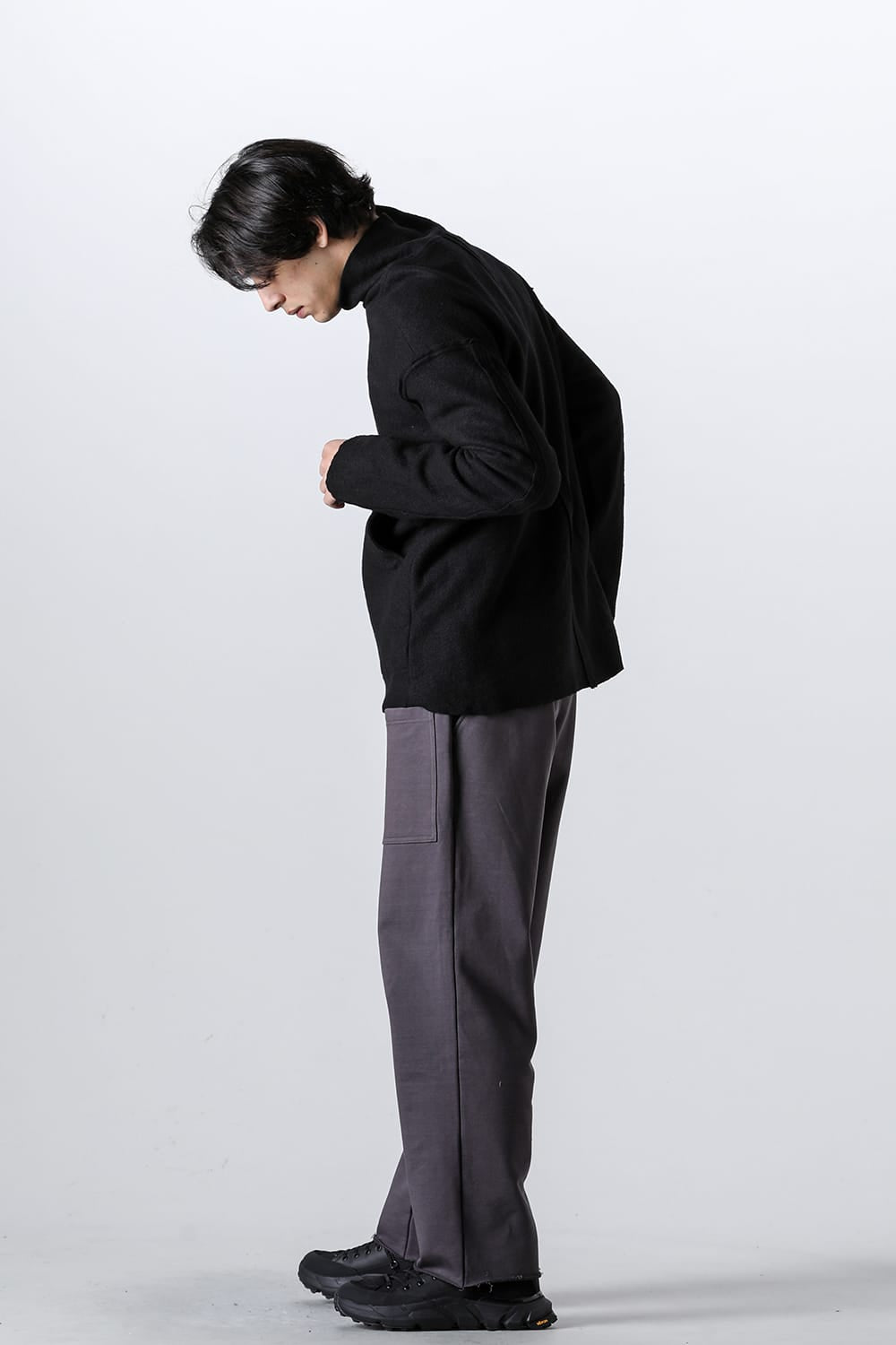 Sweat Wide Pants Gray