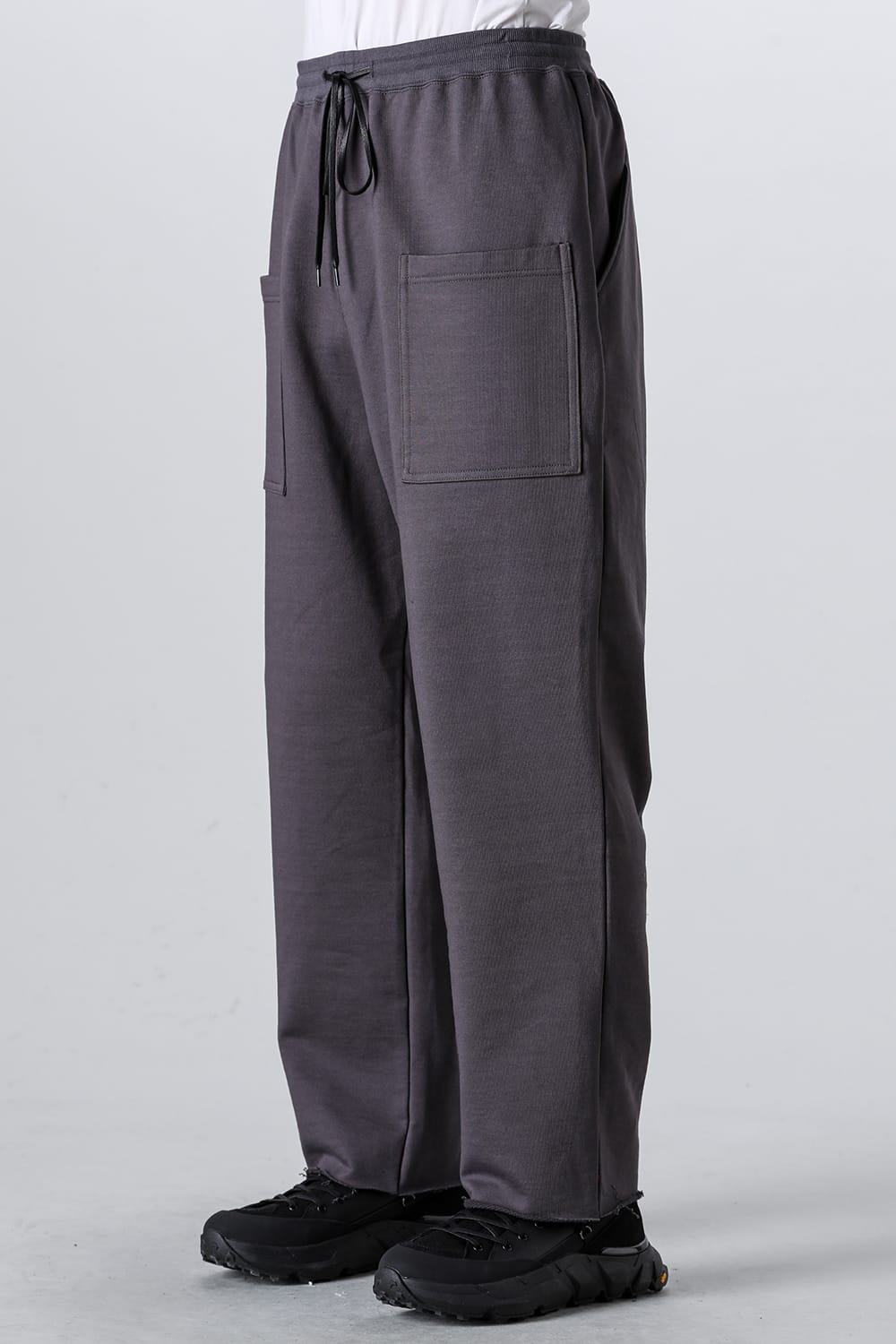 Sweat Wide Pants Gray