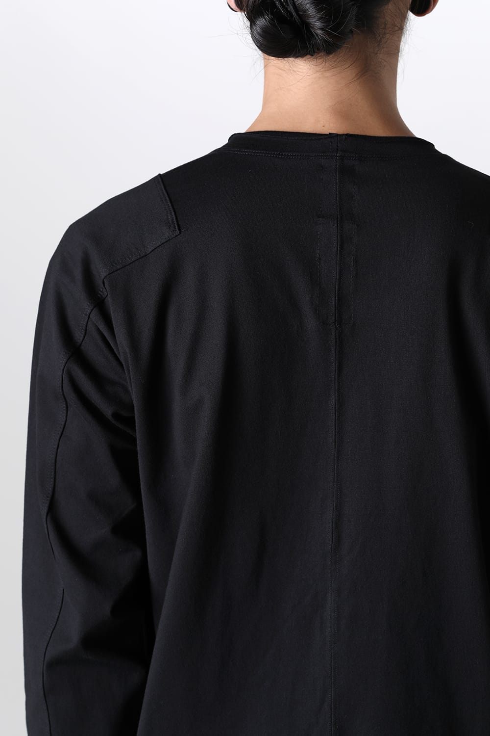 Cotton Jersey L/S T-Shirt Black