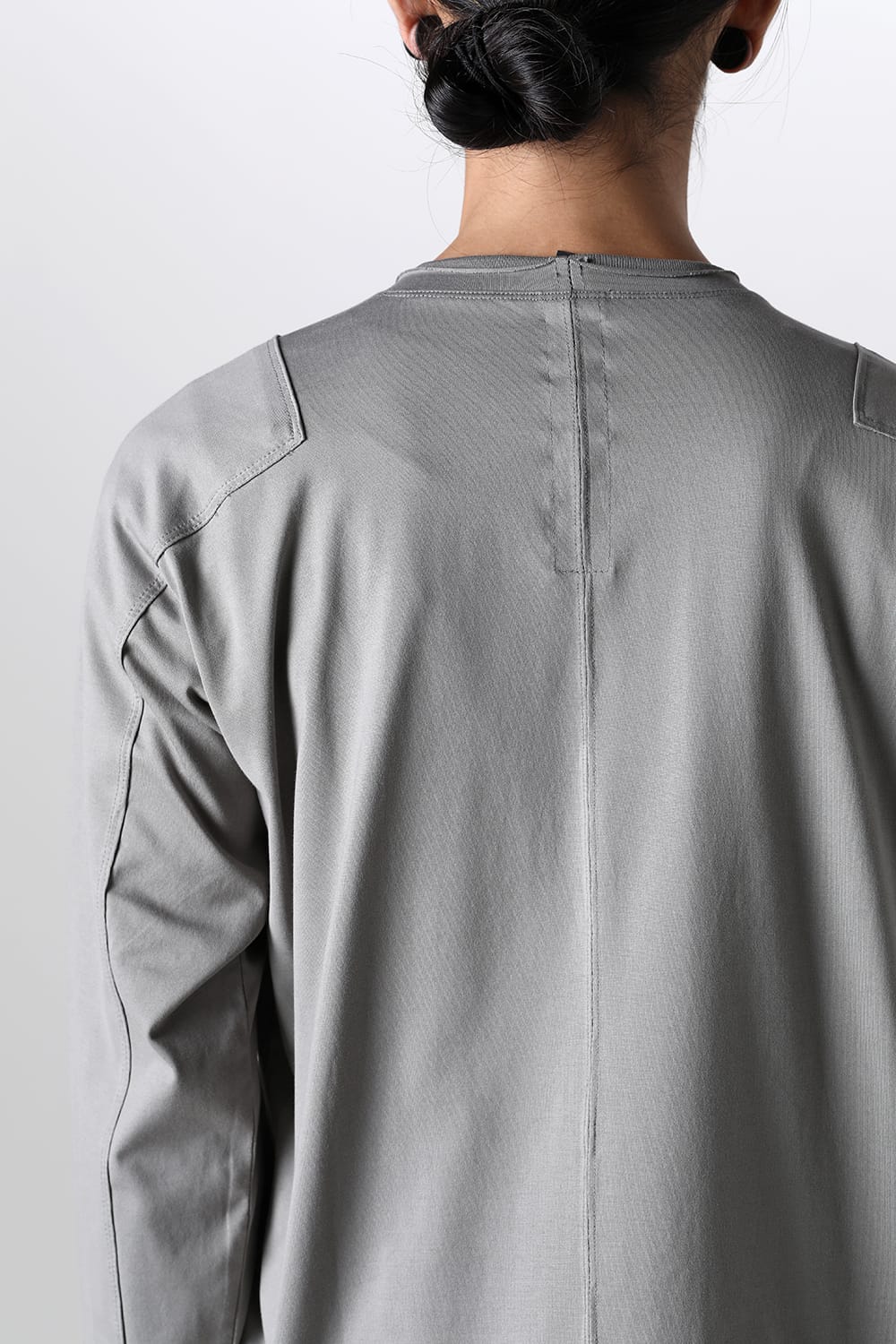 Cotton Jersey L/S T-Shirt Gray