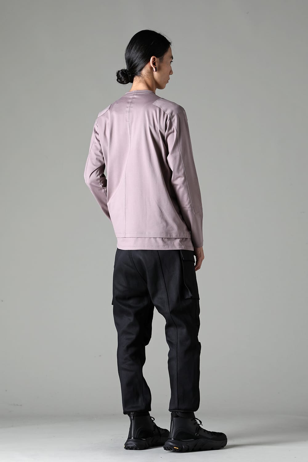 Cotton Jersey L/S T-Shirt Pink