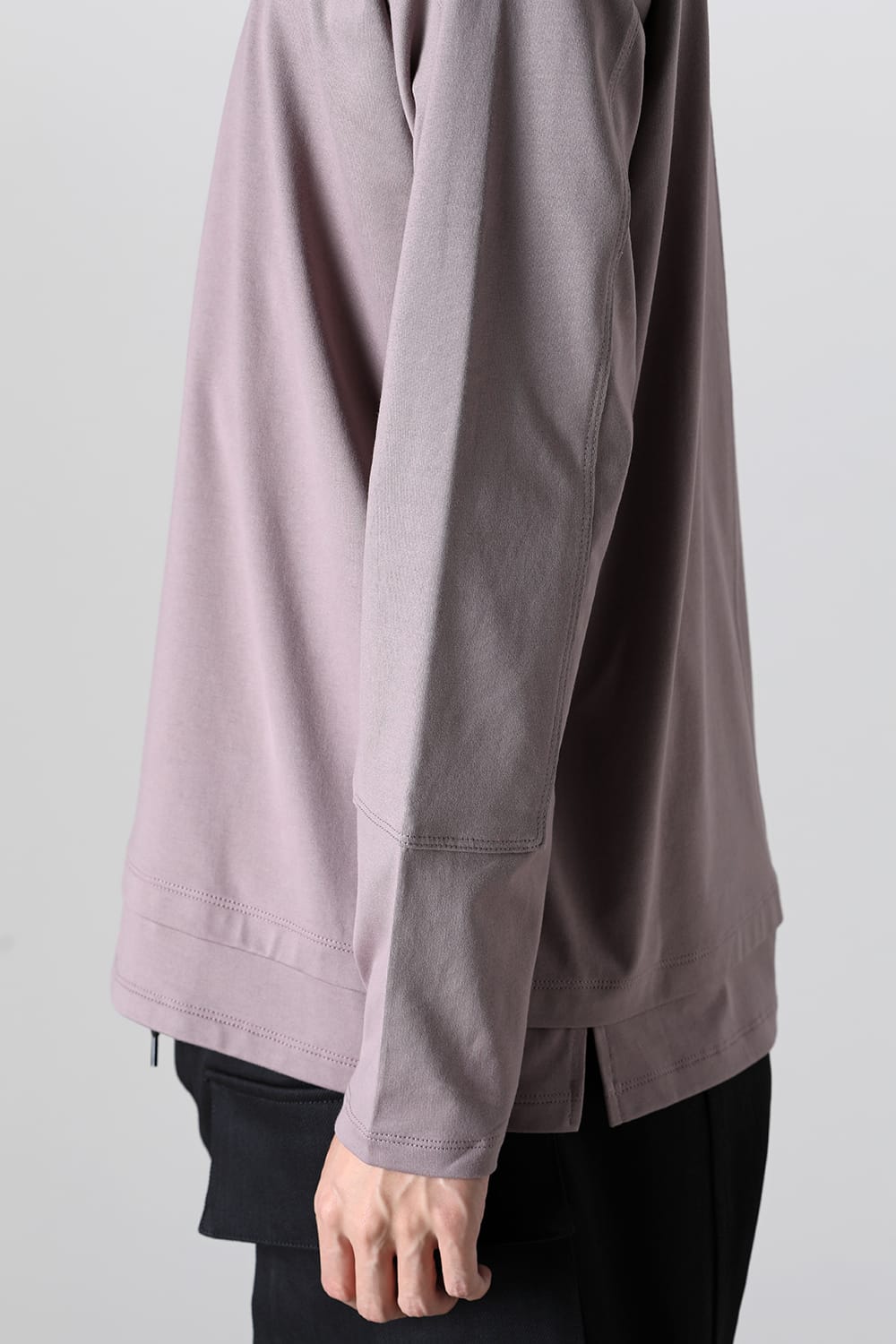 Cotton Jersey L/S T-Shirt Pink