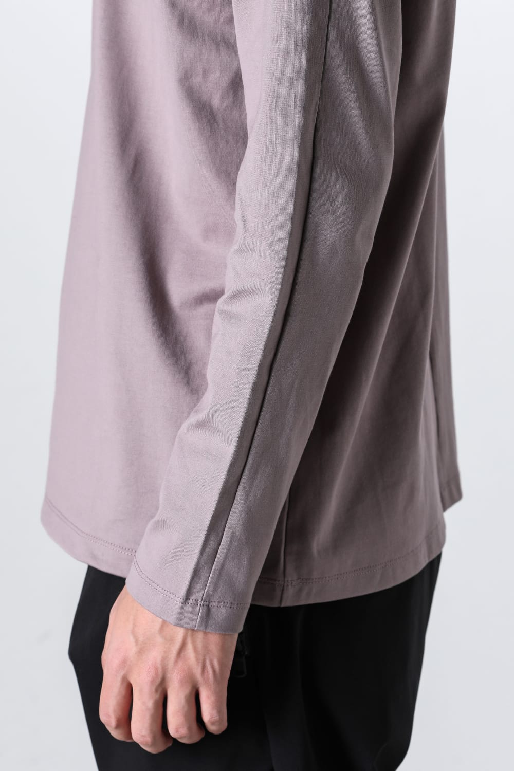 Embroidered L/S T-shirt Pink