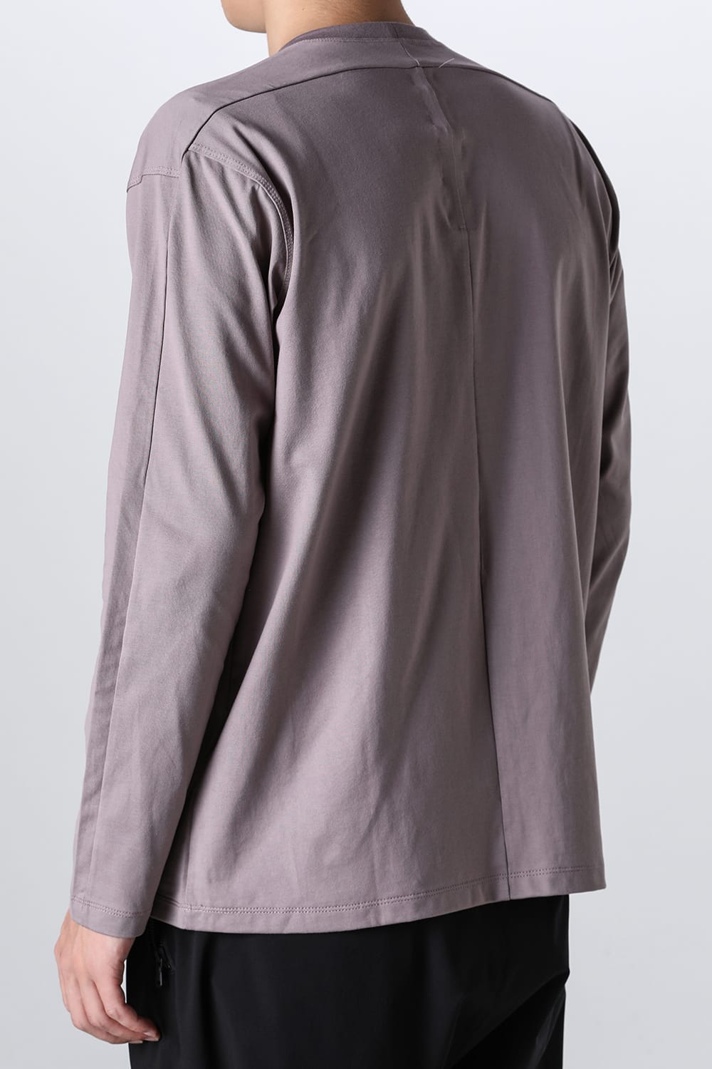 Embroidered L/S T-shirt Pink