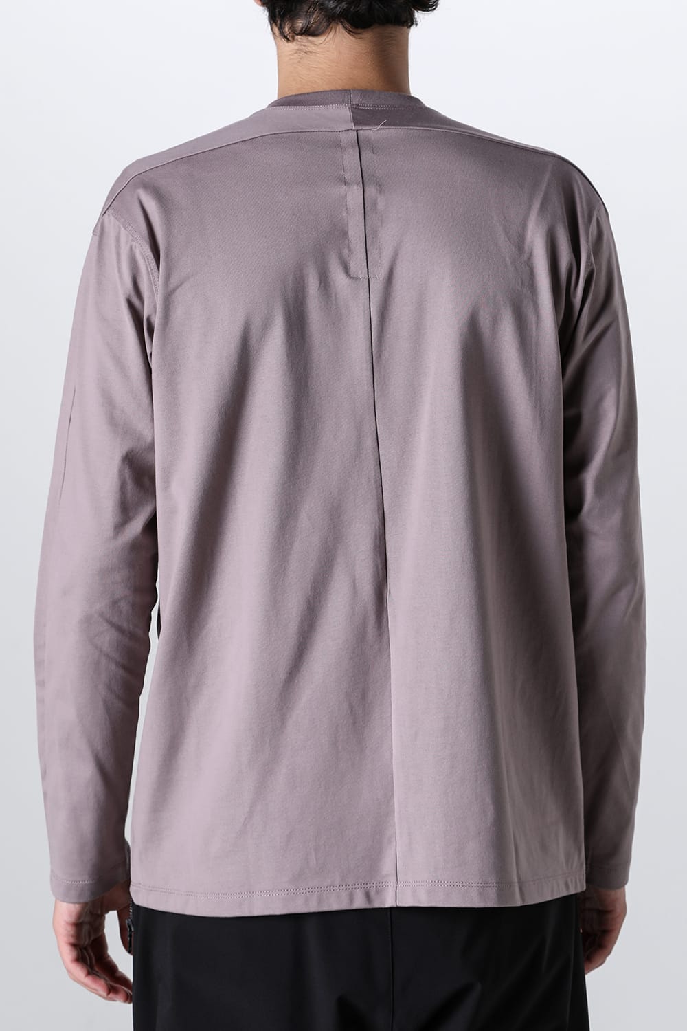 Embroidered L/S T-shirt Pink