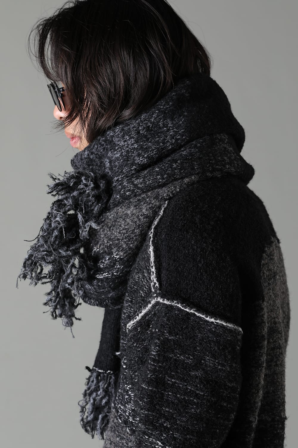 Grunge Muffler Black