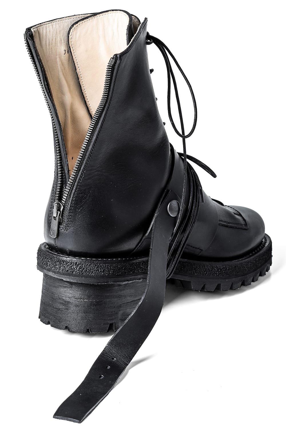 Layered Lace Up Boots