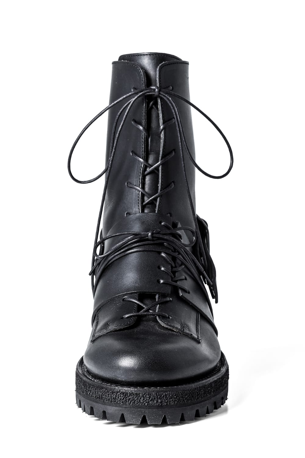 Layered Lace Up Boots