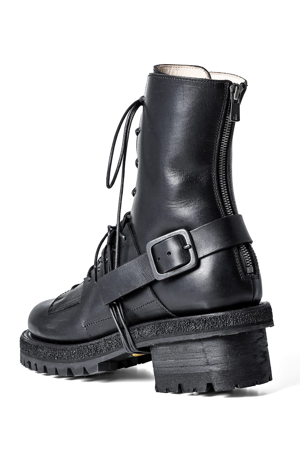 Layered Lace Up Boots