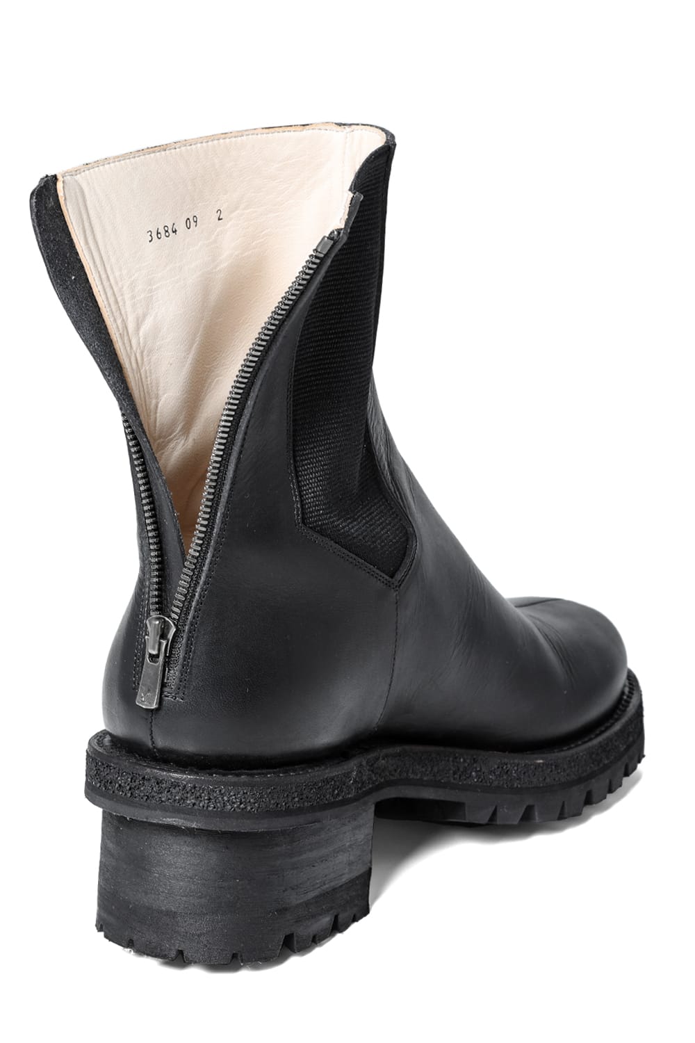 Back Zip-Up Boots