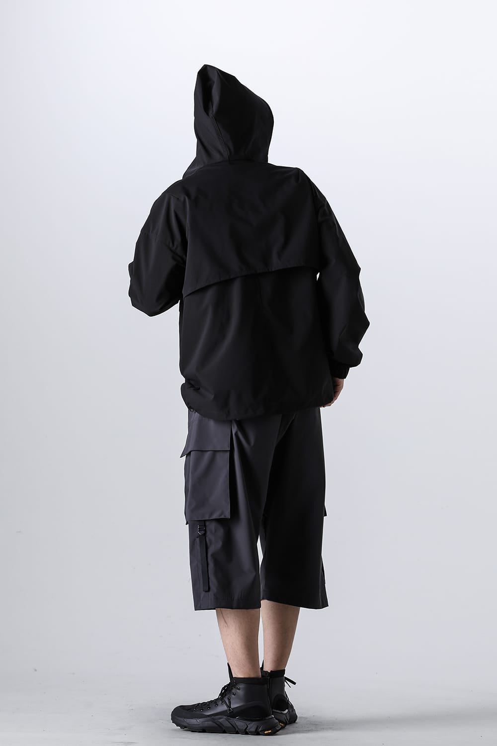 Water-Repellent Hooded Jacket