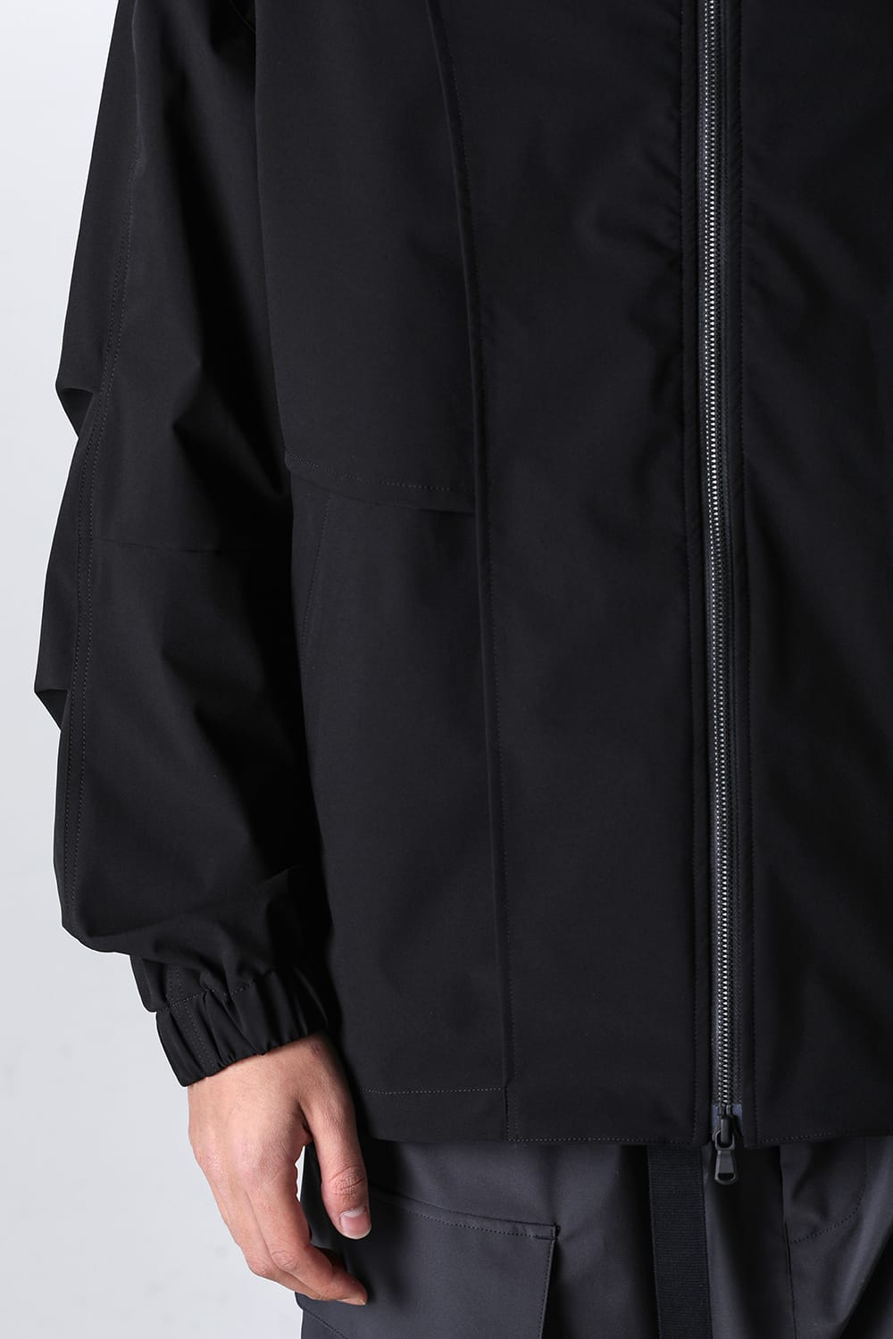 Water-Repellent Hooded Jacket