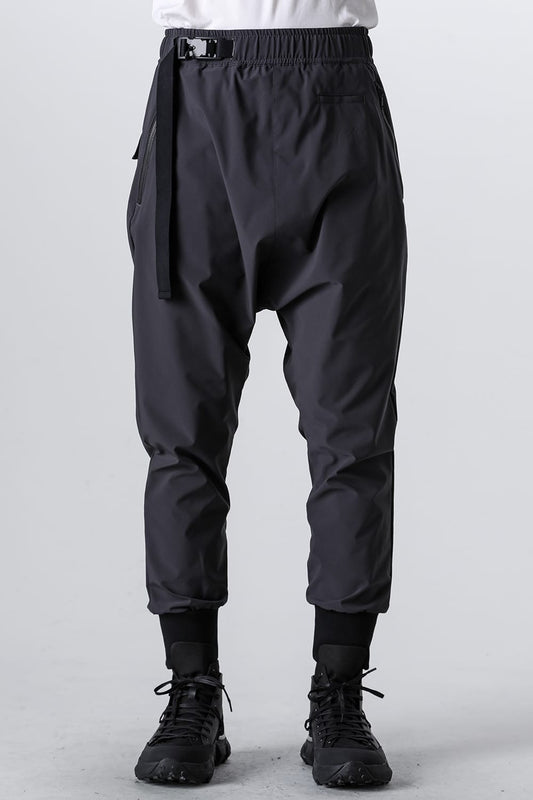 Water-Repellent Ribed Pants  Dark Gray