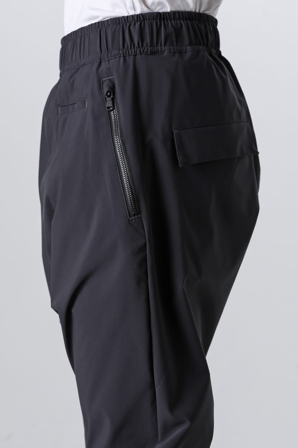 Water-Repellent Ribed Pants  Dark Gray