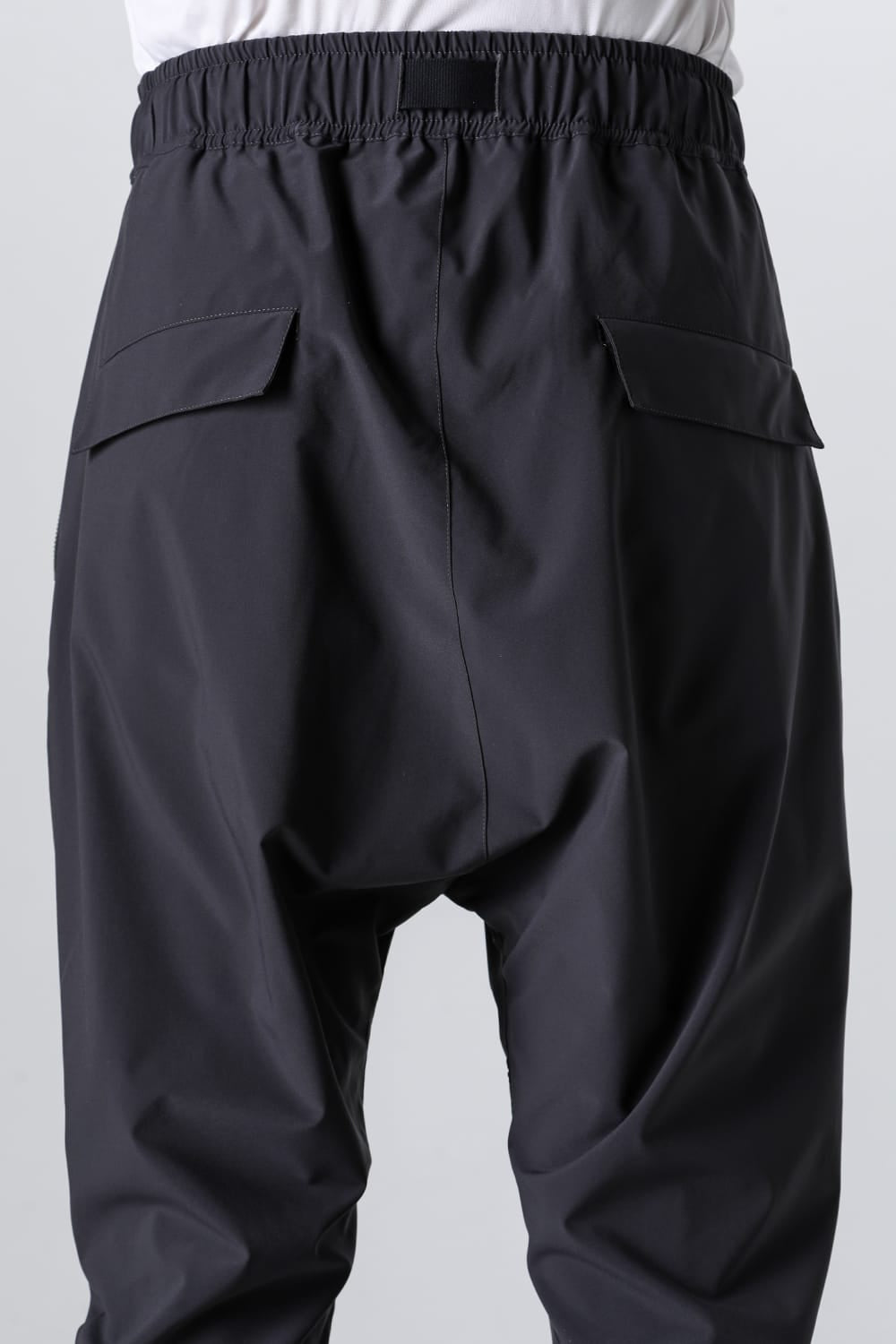 Water-Repellent Ribed Pants  Dark Gray