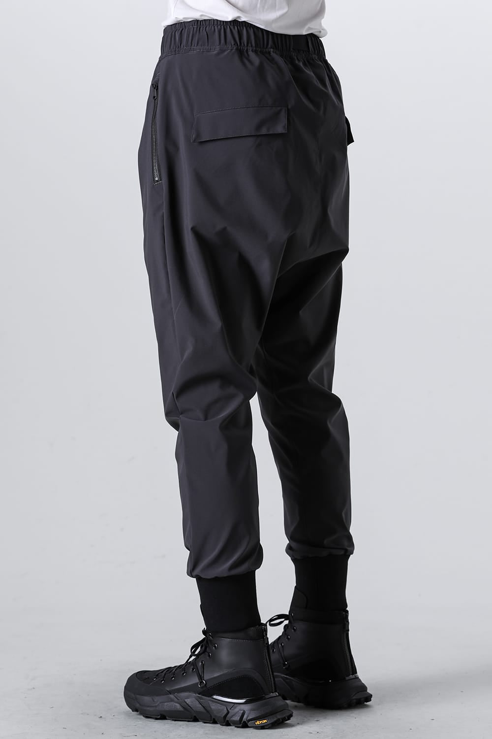 Water-Repellent Ribed Pants  Dark Gray