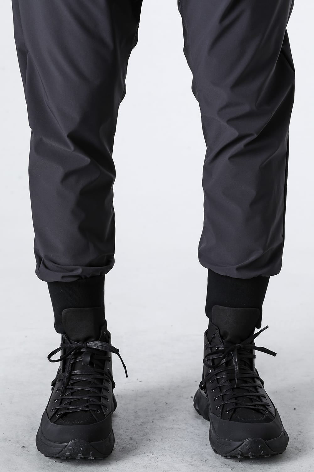 Water-Repellent Ribed Pants  Dark Gray