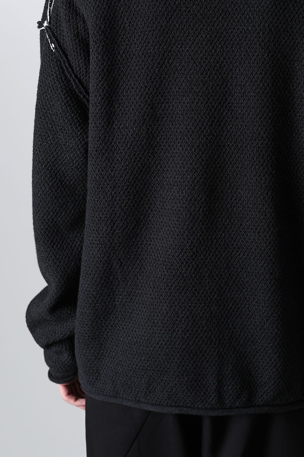 7G Pullover Sweater Black