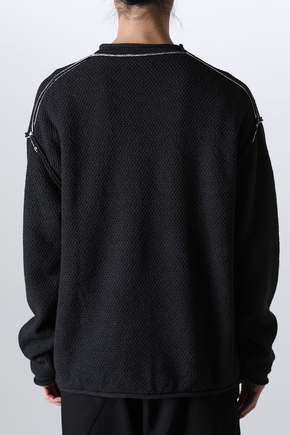 7G Pullover Sweater Black