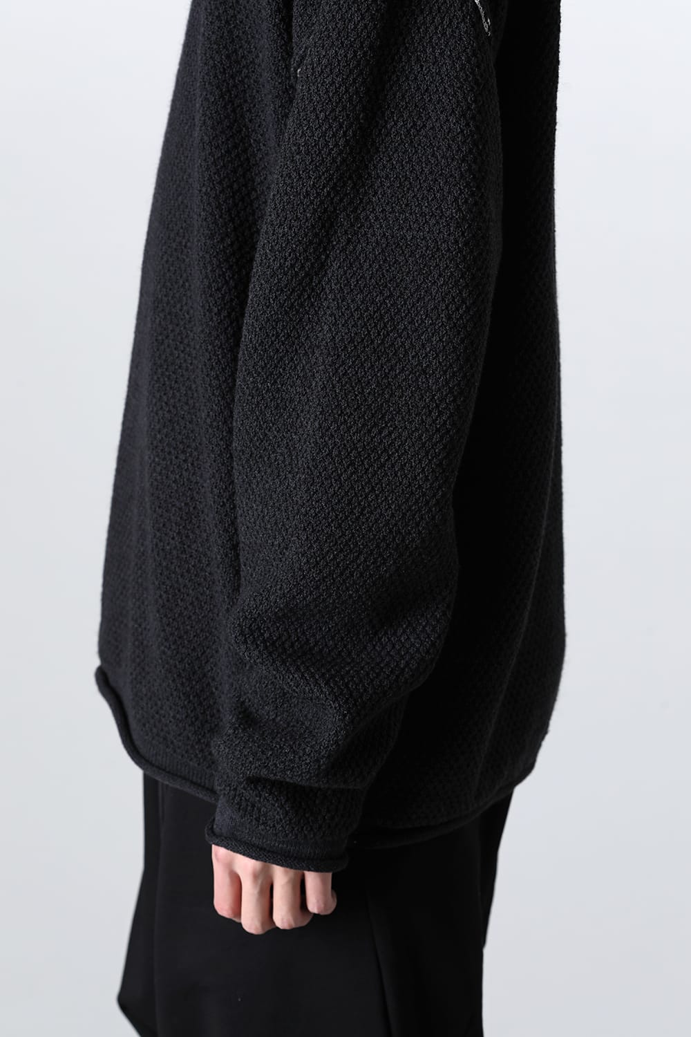 7G Pullover Sweater Black