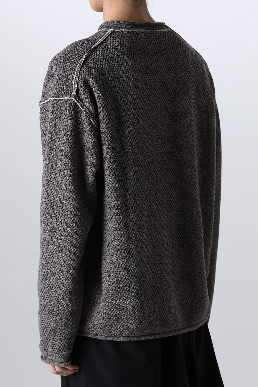 7G Pullover Sweater Gray