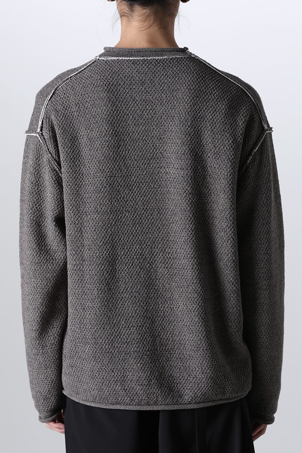 7G Pullover Sweater Gray