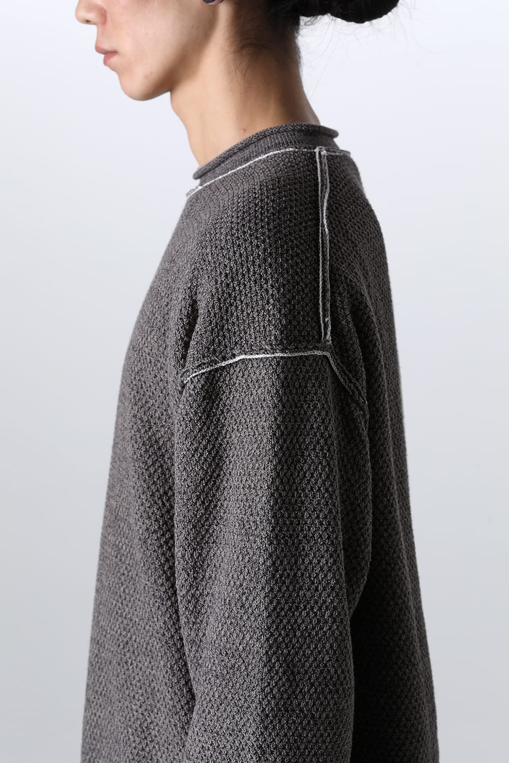 7G Pullover Sweater Gray