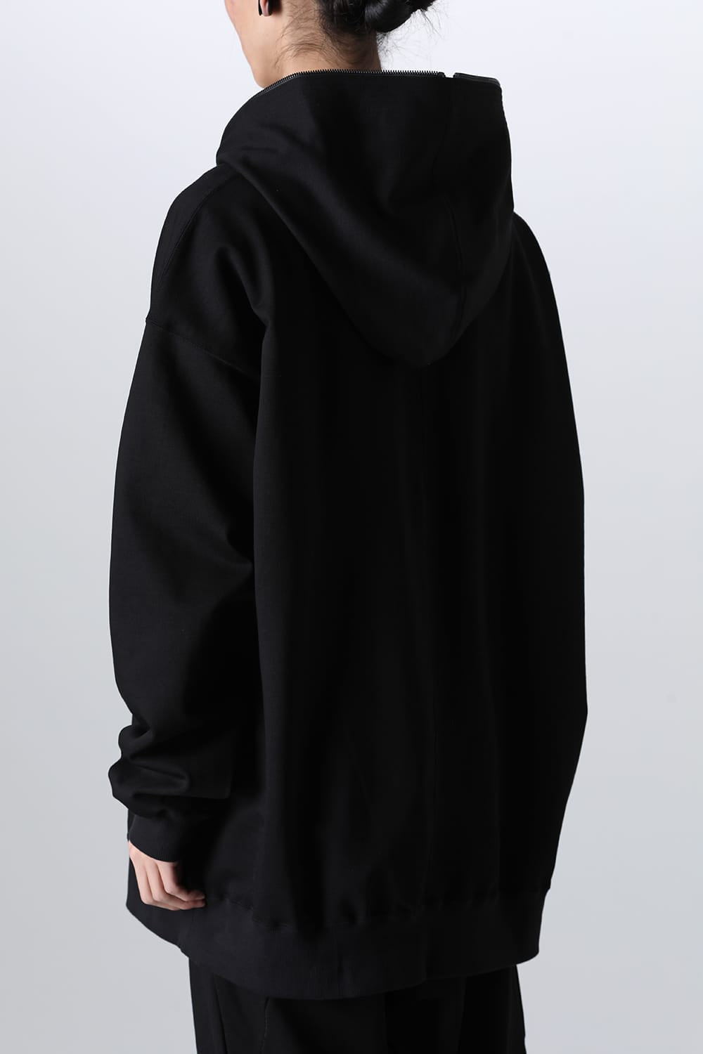 Sweat Long Hoodie Black