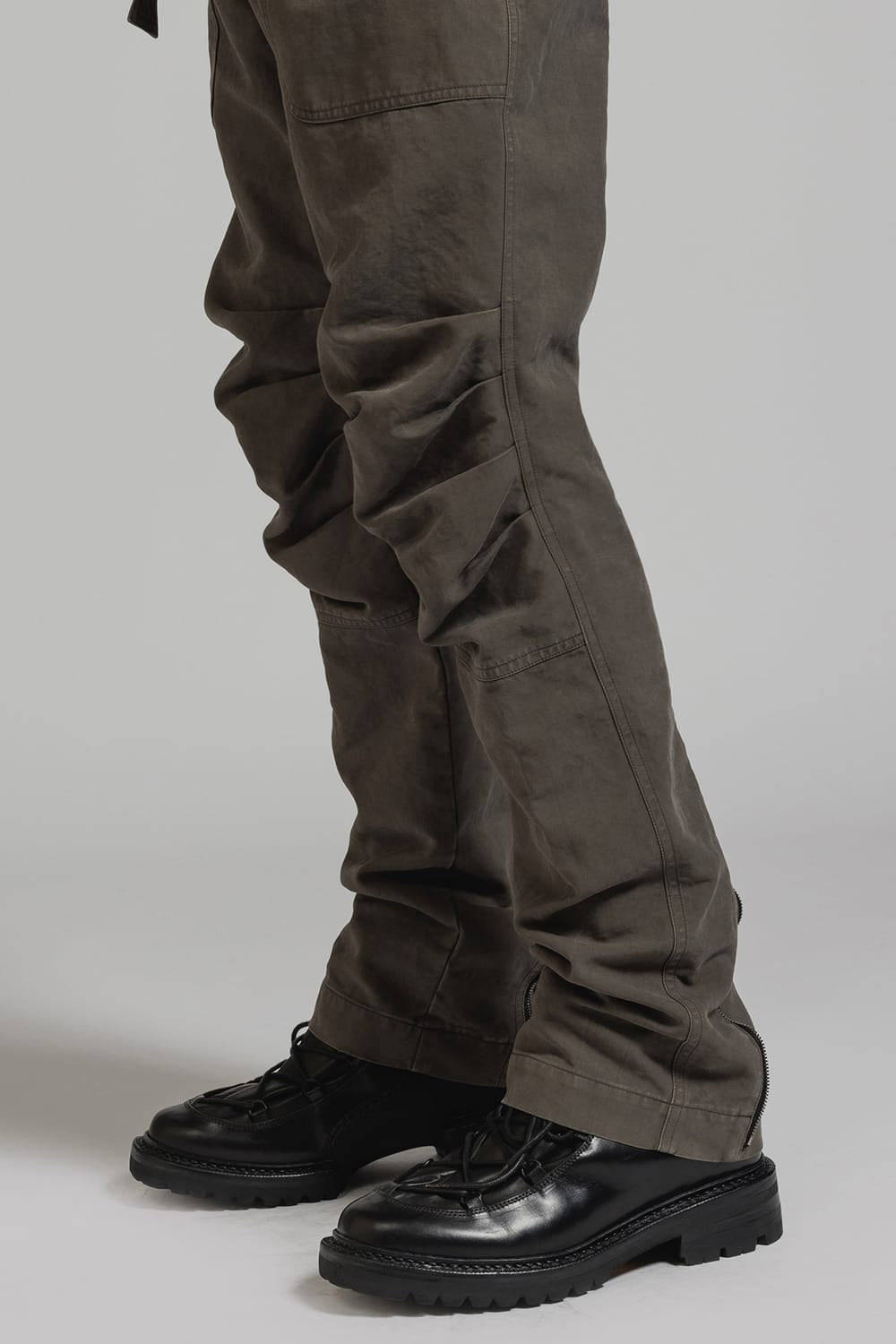 Product Dyed Knee Gathering Pants