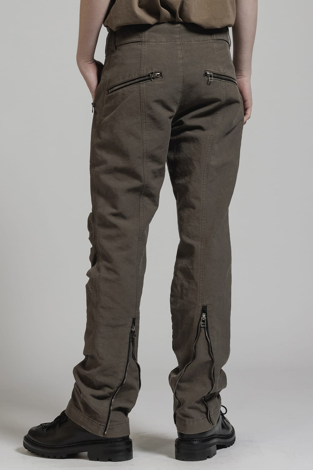 Product Dyed Knee Gathering Pants